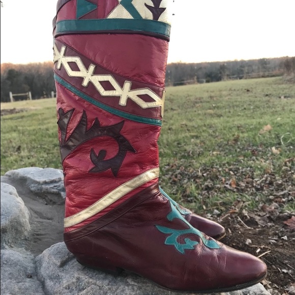 Vintage All Leather Paradox boots - Picture 2 of 3